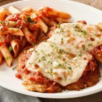 Chicken Parmesan · Coated with Mama Mandola's breadcrumbs, sautéed and topped with our pomodoro sauce, parmesan...