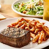 Tuscan-Grilled Sirloin* 10Oz · Prepared with Mr. C's Grill Baste, olive oil and herbs. Served simply grilled or with your c...