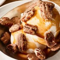 John Cole** · Vanilla ice cream with caramel sauce and roasted cinnamon rum pecans **Item contains or may ...