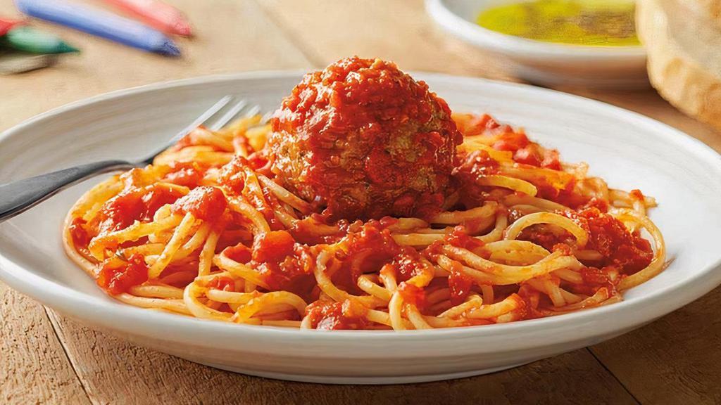 Kid Spaghetti And Meatball · 