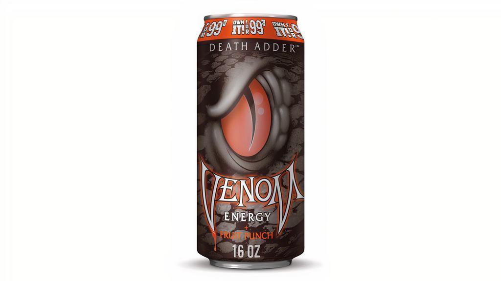 Venom Death Adder Energy Drink · 16 Oz
