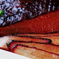 Chopped Brisket Plate · Chopped with two sides and bread.