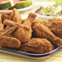Fried Or Baked Chicken 16 Pc. Family Meal · Mixed 16 pieces with two sides(quart size) and bread.