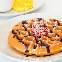 Summer Berry Waffle Combo · 