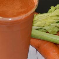 Carrot Juice 200Z · fresh carrots, celery,