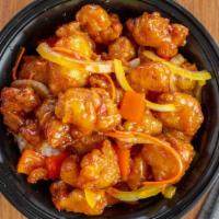 Sweet & Sour Chicken · Served with white rice