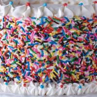 Sprinkle · There's gold at the bottom of this rainbow and its mouth-watering yellow cake with vanilla i...
