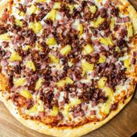 Hawaiian Pizza · Ham, Pinapple, Bacon