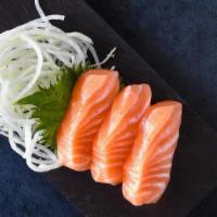 *Sake Sashimi · atlantic salmon. british columbia, faroe islands, norway;. marine net pen. the seafood in th...