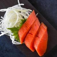 *Wild Salmon Sashimi · sockeye salmon. alaska, lift nets
