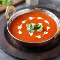 Cream Of Tomatoes · Soup made with tomatoes, tomato cream, and spices.