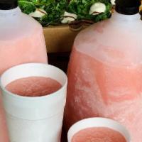 Frosé · (while supplies last). gin, aperol, rosé, fresh strawberries, rosemary, fresh lemon juice, s...
