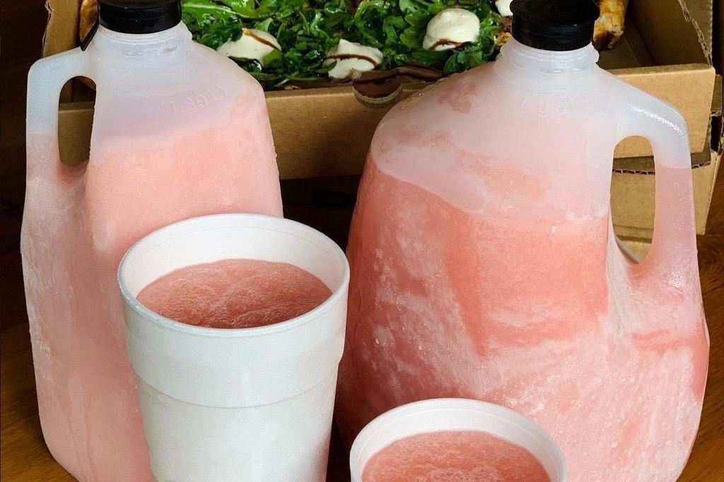 Frosé · (while supplies last). gin, aperol, rosé, fresh strawberries, rosemary, fresh lemon juice, simple syrup