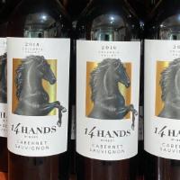 14 Hands Cabernet Sauvignon · Bold characters of black currant, dark cherry, and espresso with hints of spice.
13.5% alc/v...