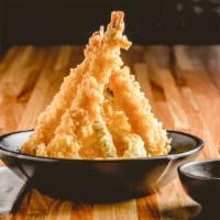 Shrimp Tempura · Three jumbo shrimp deep fried in our special batter.