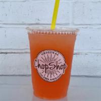 Seasonal Lemonade · Strawberry Ginger Lemonade. Available in 16oz, 24oz, & 32oz