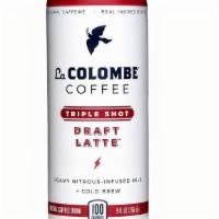 La Columbe Triple Draft Latte - 9Oz Can [Gf] · The full taste and texture of a true cold latte, complete with a frothy layer of silky foam ...