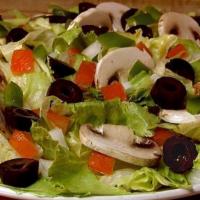 Mrjim'S Garden Salad (Half) · Comes with fresh lettuce or spinach, tomato, onion, green pepper, mushroom, and black olive....