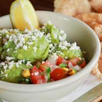 Guacamole Salad · Fresh guacamole served with tortilla chips or chicharrones.