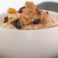 Oatmeal W/ Topping · 