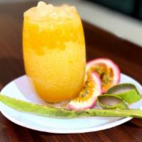 Honey Passion Fruit Sago · Passion Fruit or Markisa (as it is known in Indonesia) puree sweetened with honey. 
Coupled ...