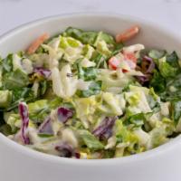 Southern Slaw · Napa cabbage and red cabbage mixed with red bell peppers, carrots, green onions and cilantro...