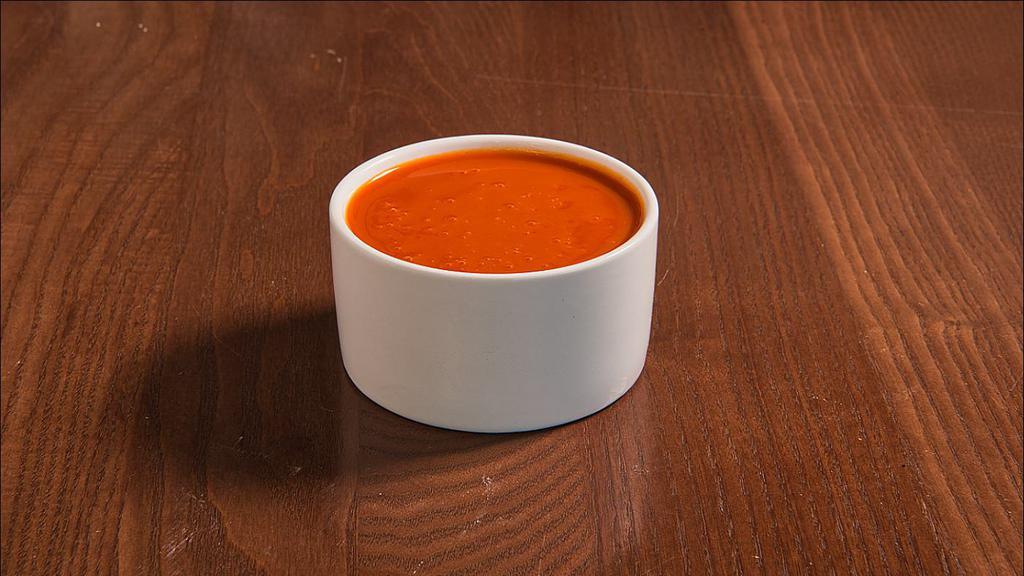 Buffalo · Our classic buffalo sauce is full-flavored with the perfect blend of cayenne and garlic, with a rich and buttery finish.