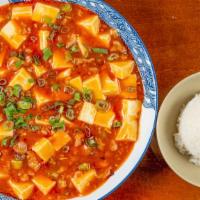 Ma-Po Tofu(Bean Curd In Spicy Meat Sauce) · 