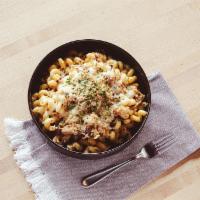 Chicken Bacon Macaroni · Bacon makes everything better, and when you add bacon AND cheese sauce it’s pasta perfecto! ...