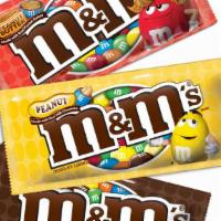 M&M'S · Peanut M&M's, Chocolate M&M's and/or Peanut Butter M&M's