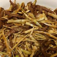 Shredded Beef With Bamboo Strips · 
