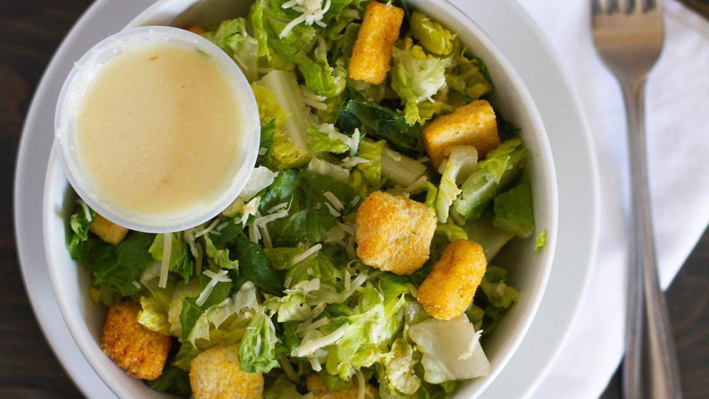 Classic Caesar Salad · Romaine, Parmesan Cheese, Croutons, House Caesar Dressing