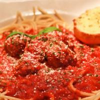Spaghetti And Meatballs · Our most popular pasta dish!