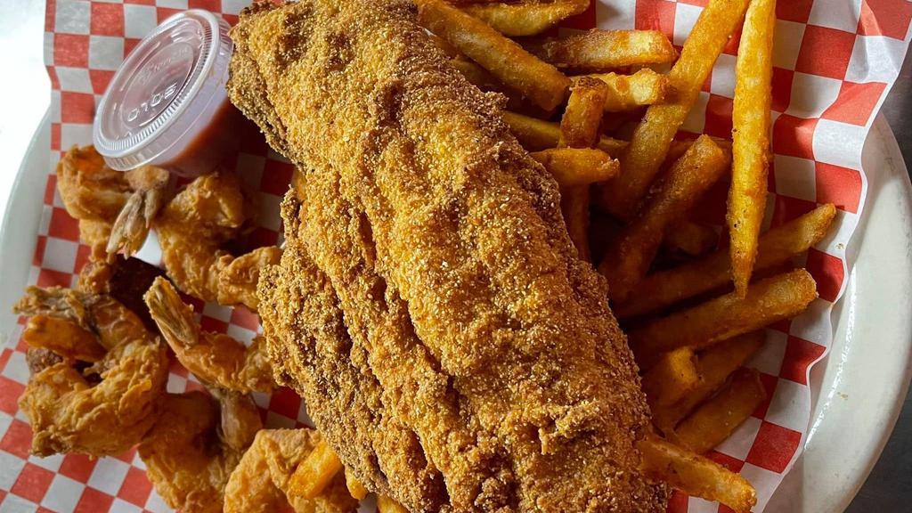 Fried Catfish Platter · Hand battered catfish filets, fried to perfection.