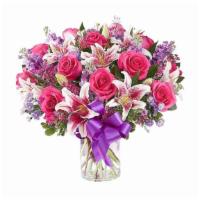 Key To My Heart · A mix of pink and purple flowers.