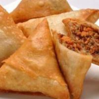 Chicken Samosa 2 Ct · Green and Sweet Chatney