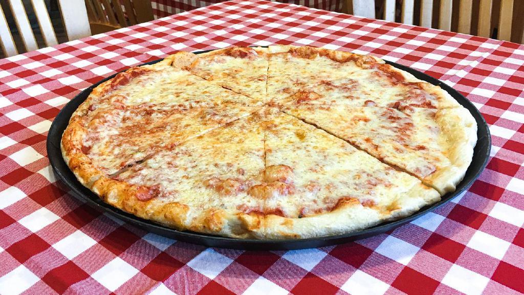 14In Cheese Pizza · A delicious cheese pizza. You may also select this pizza and build your own!