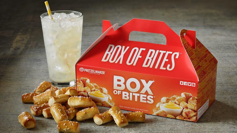Box Of Bites · Choose two flavors and four sauces.