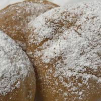 Beignets (3) · Beignets with Powdered Sugar