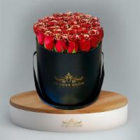 Red Roses Dipped In Gold · Red roses symbolize LOVE & Gold color symbolizes WEALTH. Send them to someone special and wi...