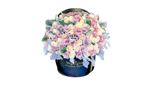 Sweet & Cute Flowers Box · The most delicate arrangement we ever did. Pretty pinks & greens never looked this good next to pure whites. Express your feelings with Flower Boom Dallas. Send these flowers for Birthday & make the receiver happy.