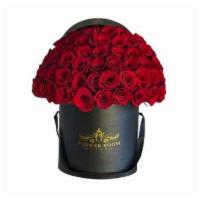 Signature Red Roses In A Box · 50, 75 or 100 Red roses symbolizing passion & love. Show your love with this stunning flower...