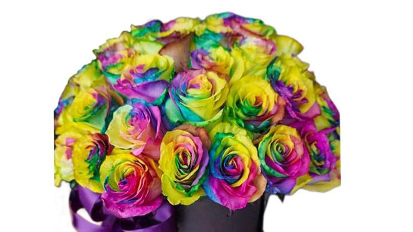 Rainbow Roses In A Box · Rainbow roses in a box is a perfect gift for her and for him for any occasion. Amazing gift for 