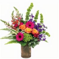 Bellini Deluxe · Jump into summer with this eye-turning combination of fresh snapdragons, gerberas, roses and...