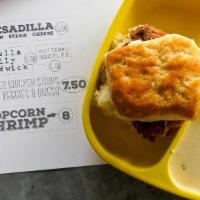 Biscuit And Gravy · One house biscuit, gravy, & drink