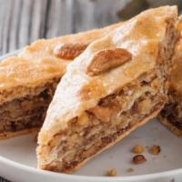 Cashew Baklava · A cashew flavored Mediterranean dessert made of phyllo pastry and filled with chopped nuts a...