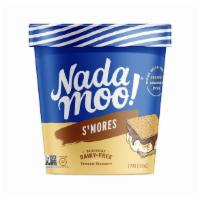 Nadamoo! - S'Mores 16 Oz · Toasted marshmallow flavor with graham cracker crust pieces and a chocolatey swirl.