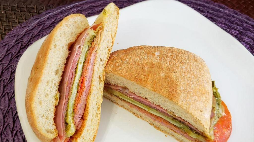 Lunch Sandwiches Italian Ciabatta Panini · 