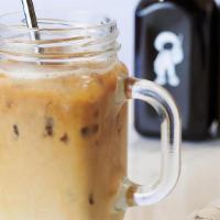 Iced Latte — 16 Oz · Iced Latte made with Simple Shot Super Concentrated Coffee Base and your choice of milk & sy...
