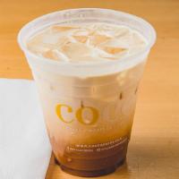 Coco Addiction · Espresso white mocha and heavy cream served over ice. prepared with decaf espresso.